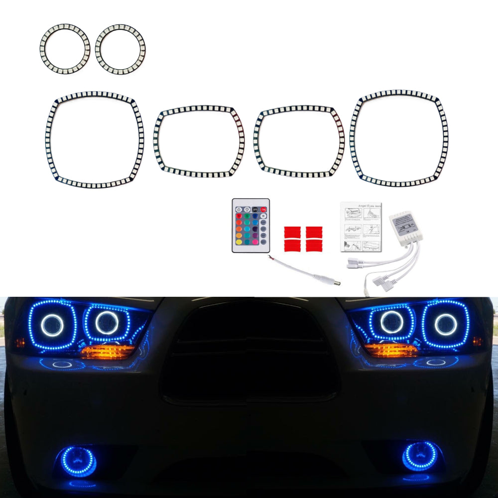 Dodge Charger Headlight Halo Kits